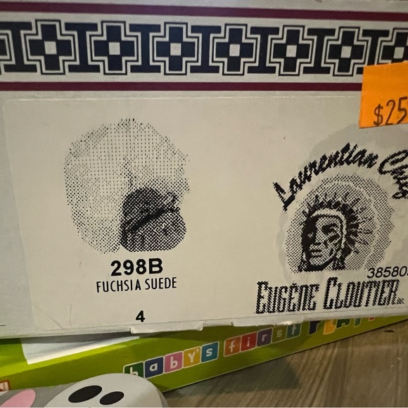 Pink Baby Moccasin size 4 NWT - Picture 4 of 4